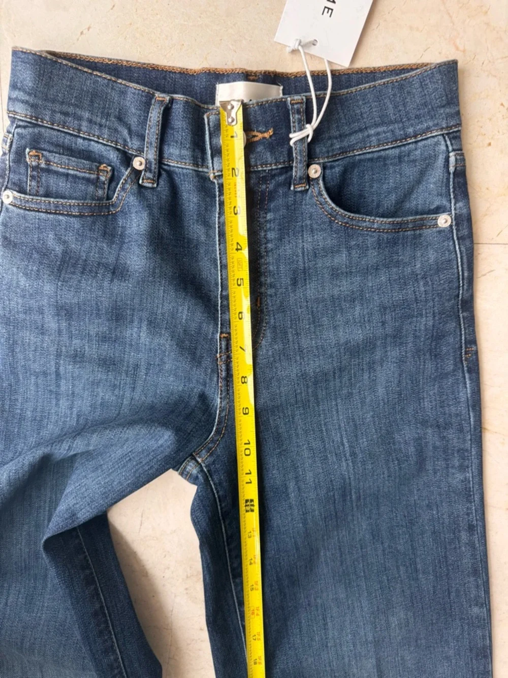 Frame Le Slim Palazzo Blue Jeans size 25 - Picture 11 of 13